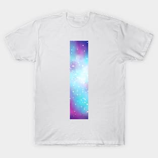 Letter I galaxy T-Shirt